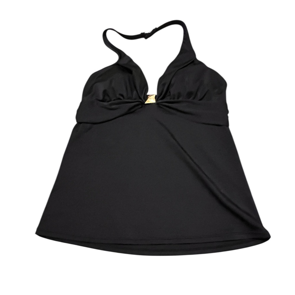 Tropical Escape Swim Top Tankini Sz 10